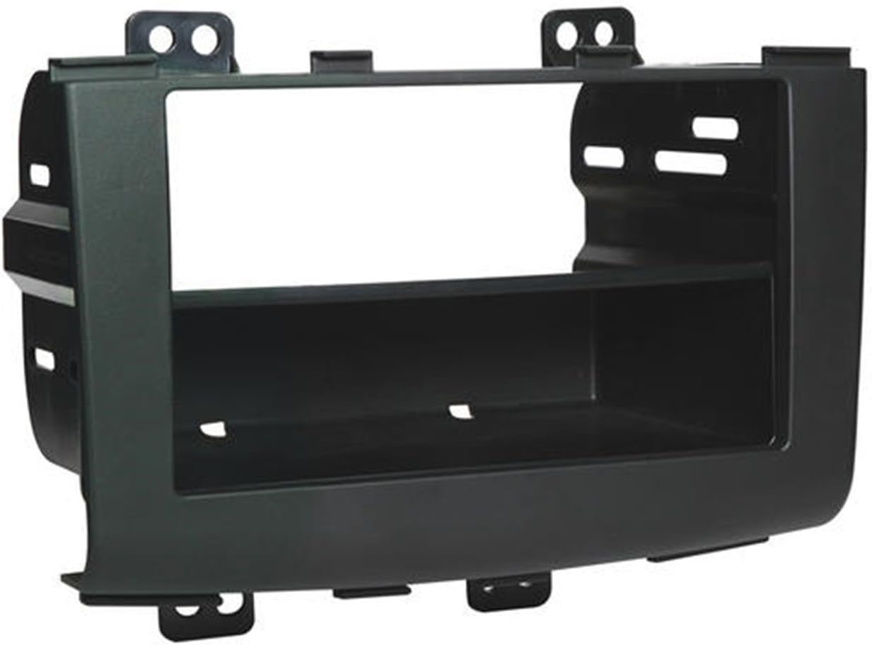 Scosche NN1496B Compatible with 2002-04 Nissan Altima DIN w/Molded Pocket Dash Kit Black