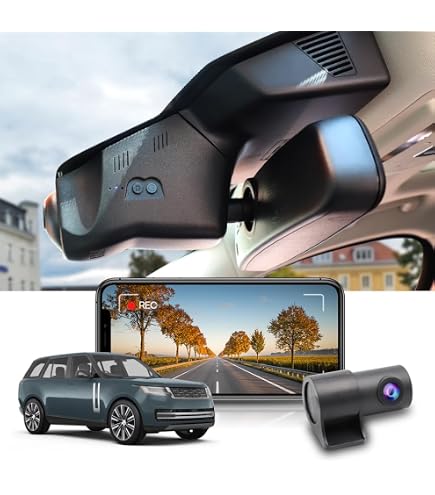 Amazon.com: Fitcamx 4K Dash Cam Suitable for Land Rover Range