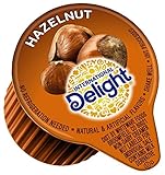 International Delight, Hazelnut, Single-Serve Coffee Creamers, 288 Count (Pack of 1), Shelf Stable Non-Dairy Flavored Coffee Creamer, Great for Home Use, Offices, Parties or Group Events