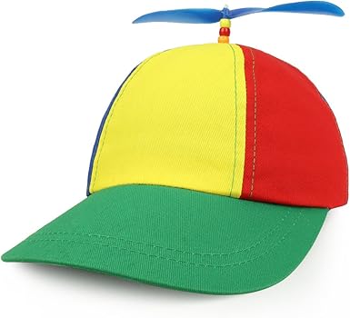 multi coloured baseball cap