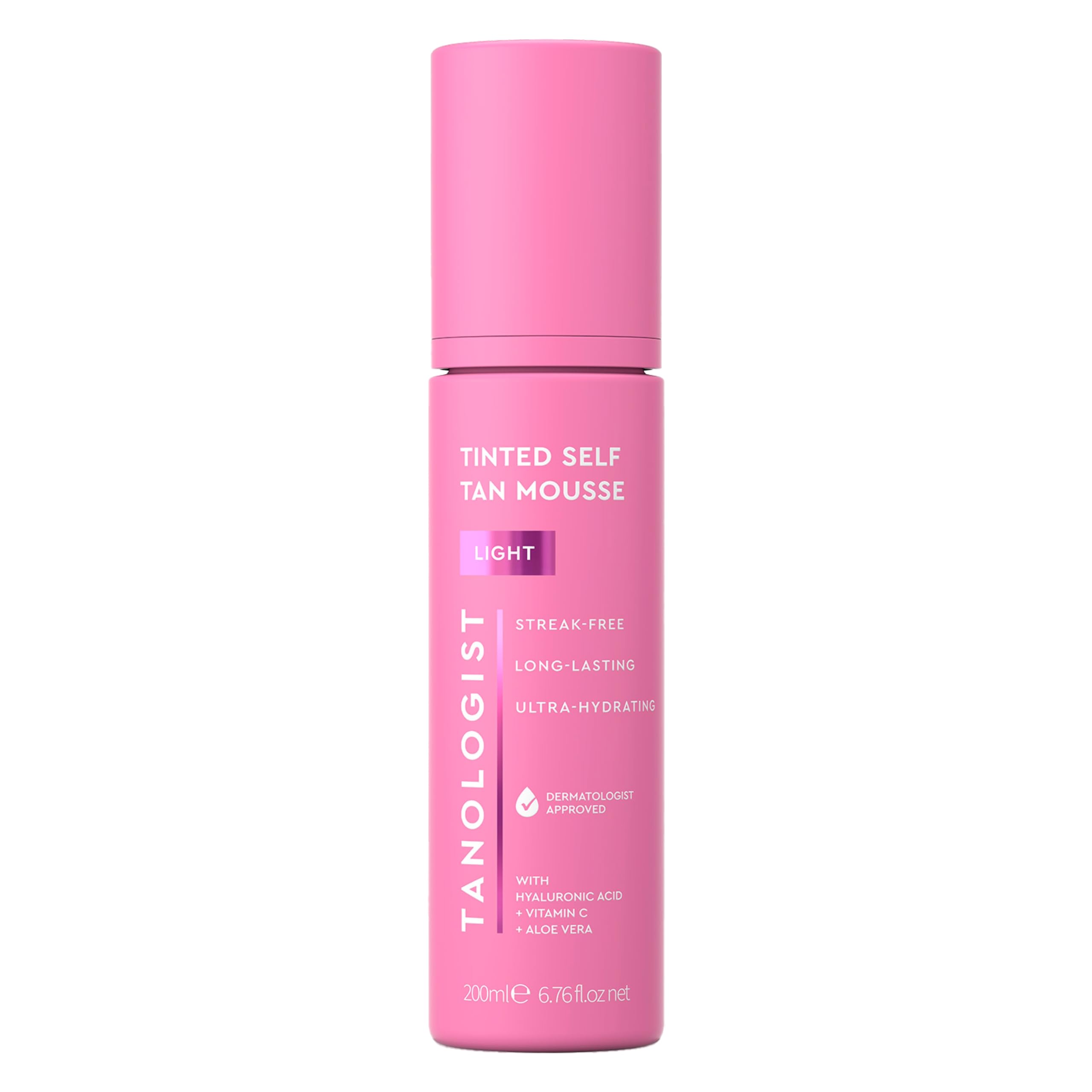 Tanologist Tinted Self-Tanning Mousse Light 200ml