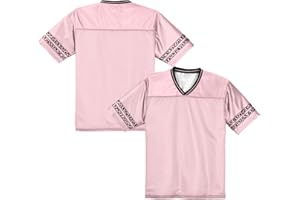pod4soccer Football Jersey Blank Mesh Hip Hop Short Sleeve Shirt Plain Practice Sport Uniform Gift for Women S~XL