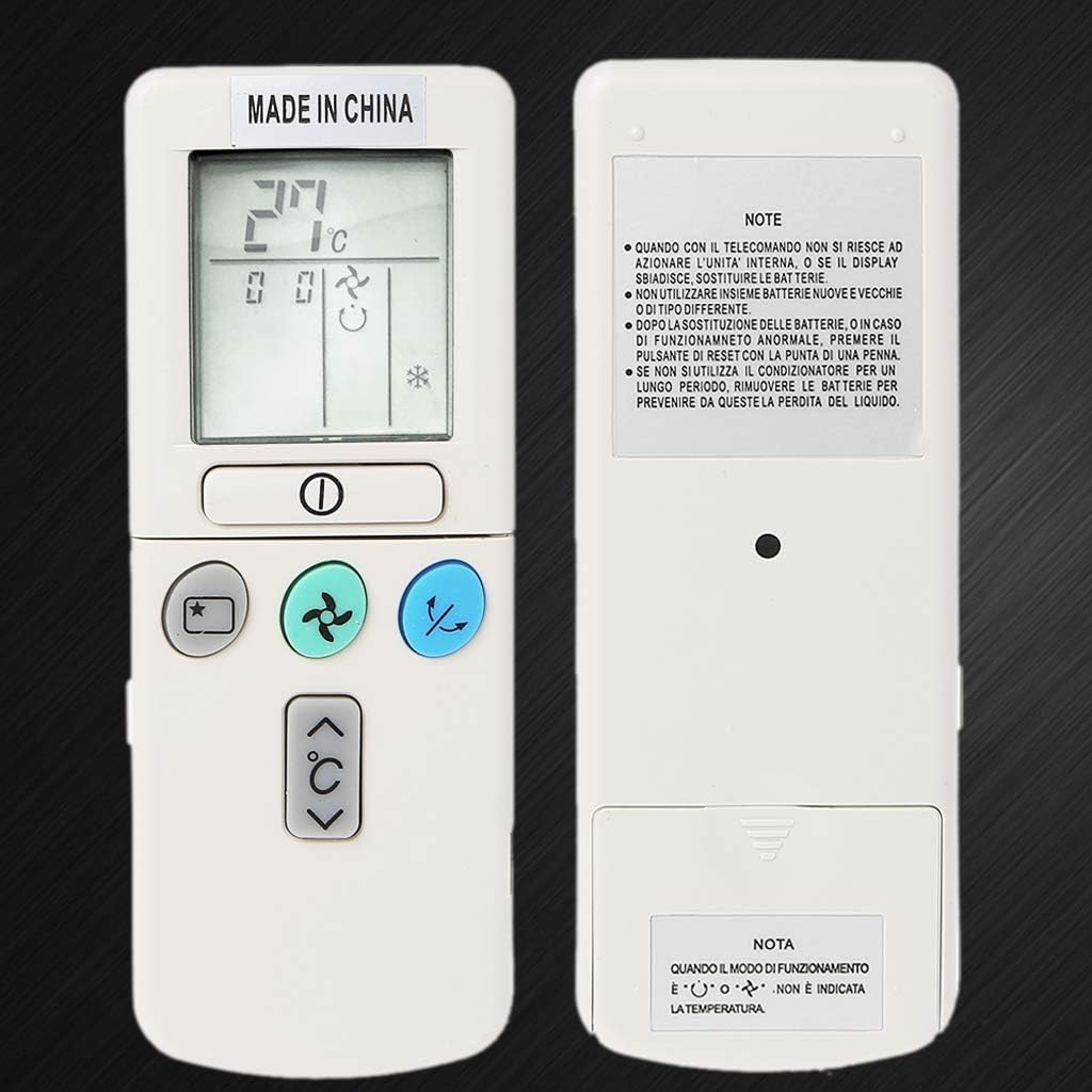 Télécommande De Remplacement Pour Climatiseur Hitachi – Compatible Avec Plusieurs Modèles, Commande Infrarouge | Piles Non Incluses