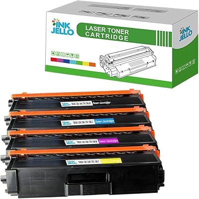 InkJello 4PK Toner for Brother TN326 DCP-L8400CDN HL-L8250CDN MFC-L8650CDW