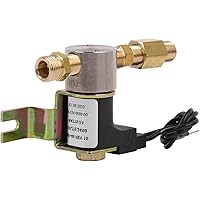 Emptty 990-53 Humidifier Solenoid Water Valve,990-53 Humidifier Solenoid Vavle Assembly 24 Volts 2.5 Watts Replacement for Ge