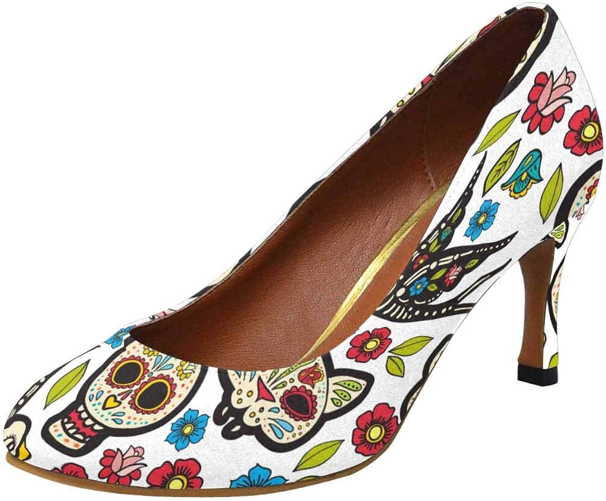 day of the dead high heels