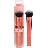 Real Techniques Expert Face Professional Foundation Makeup Brush for Even Streak Free Application, Dense Bristles For Buffing