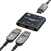 CHENLENIC Displayport 16K Bi-Direction 2x1 16K@60Hz 4K@240Hz 2 in 1 Out 1 in 2 Out Switch Converter for Large Screens