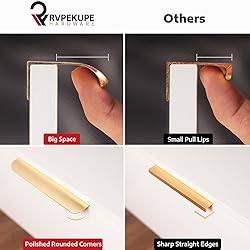RVPEKUPE 10-Pack Adhesive Edge Finger Pulls for