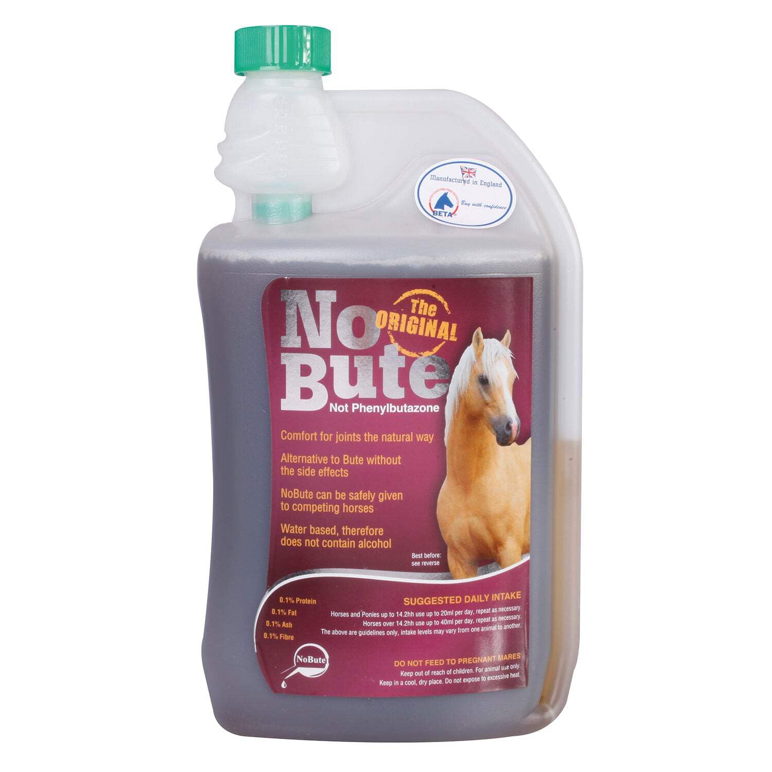 No Bute SP Equine Supplement, 1 Litre