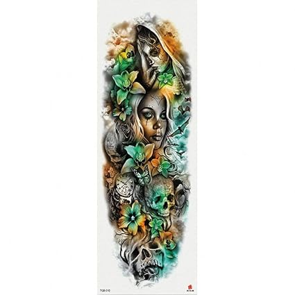 Fbxsk 1 Pièce Temporaire Tatouage Autocollant Arbre De La