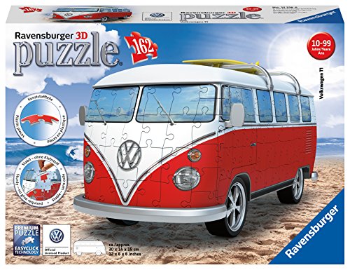 Ravensburger Volkswagen T1 Campervan-162 Piece 3D Puzzle