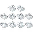 uxcell T Nuts, 30pcs - Nickel Plated Carbon Steel T Slot Bolts, 2020 Series M5 Hammer Head Fastener, Sliding T Nuts for Alumi