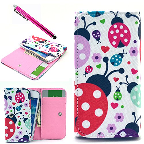 iPhone 6 Plus Case, Jcmax New Fashion Flip Folio Style PU Leather Wallet Case [Card Holder] Purse Case Cash Pouch Protector Cover For Apple iPhone 6 Plus (5.5