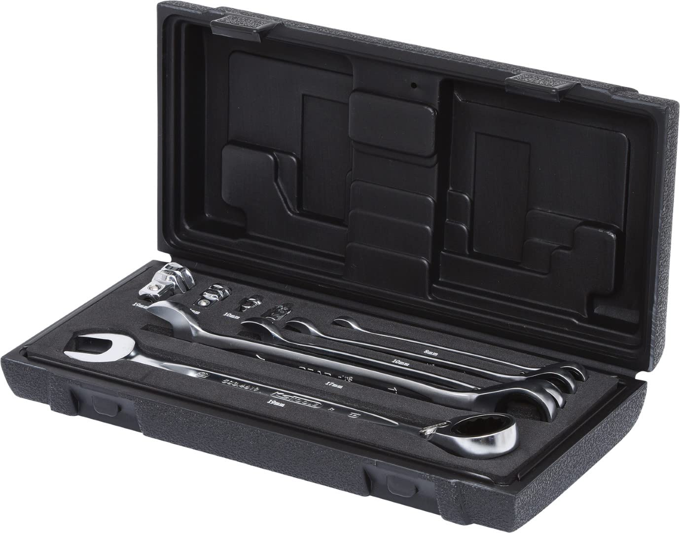 KS Tools 503.4650 8-19mm GearPlus Rev Comb Spanner Set (9 Pieces)