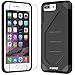 iPhone 7 Plus Case, Kuool Armor Heavy Duty Hybrid Flexible Dual Layer Anti-slip Full Protection Cover with Free Tempered Glass Screen Protector for iPhone 7 Plus-Black