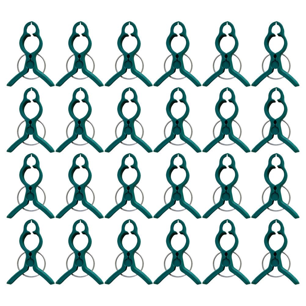 BESPORTBLE Pack of 50 Garden Clips for Tie Set Plant Clip Tomato Plants Wine Stem Clips Clip for Plant Stems Ties Set Plant Support Clamp Attachment Clip Plastic Ring