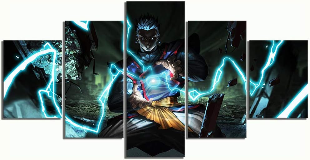 Mxsnow 5 Canvas Paintings Framed Wallpaper Hd Anime Girl Pictures Mikasa Ackerman Attack On Titan Animation Art Canvas Paintings Prints On Canvas Amazon Co Uk Kitchen Home