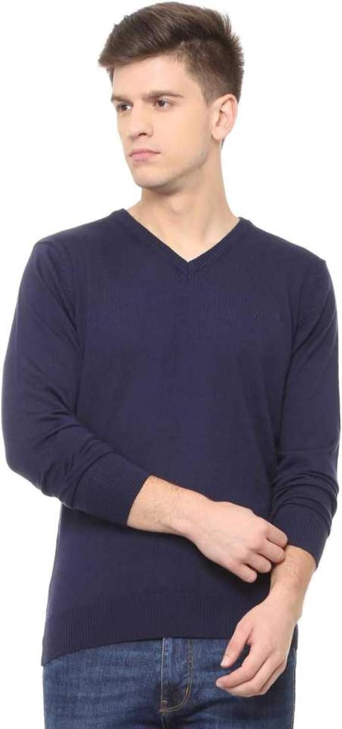 Buy Super weston Wool Sweatshirts for Men for Regular Wear Purpose (Large, Navy) at Amazon.in