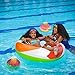 Ovinm Inflatable Drink Floats for Swimming Pool Party - Watermelon, Lime, Pineapple and Donut - 8 Pack (8 Pack)