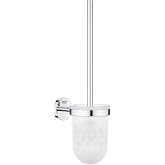 Grohe 40463001 BauCosmopolitan Toilet Brush Set, Starlight Chrome