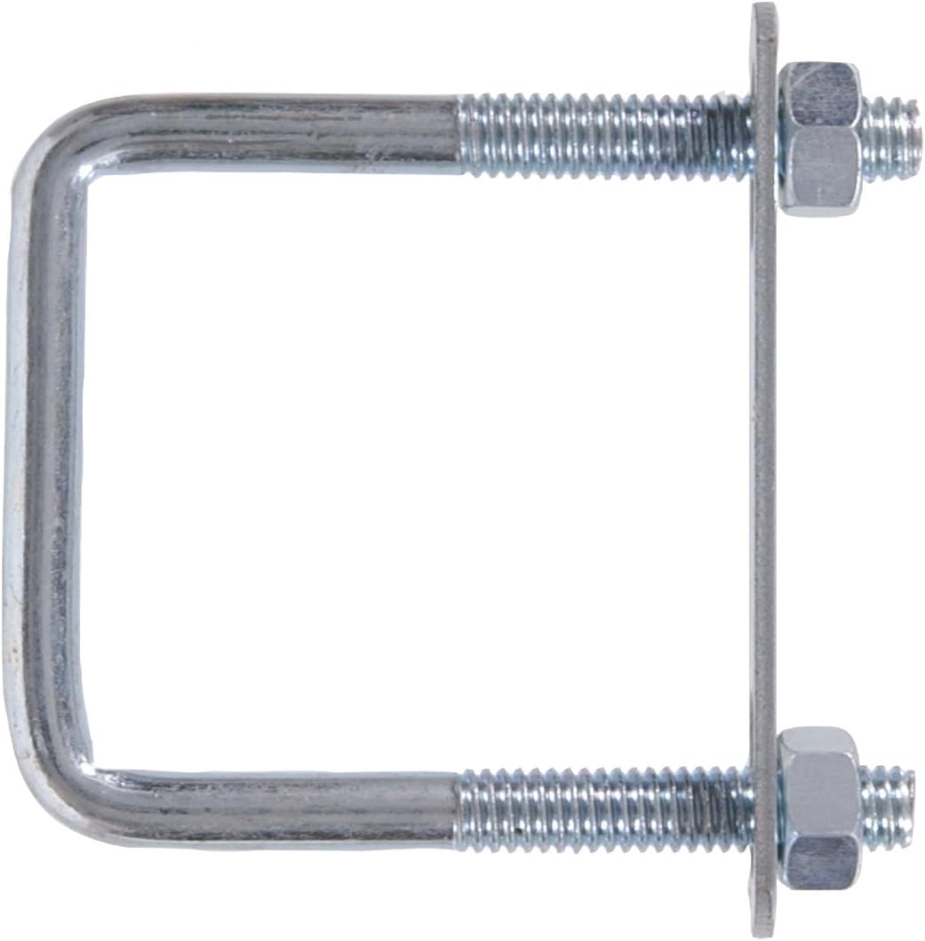 Hardware Essentials 320892 Square UBolt5/1618 x 3" x 2", Zinc