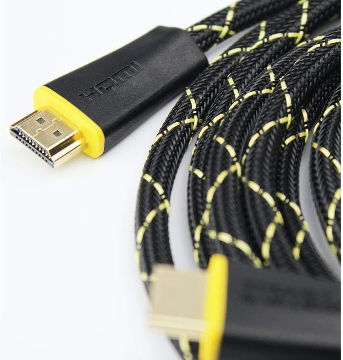 Thonet and Vander Ezcellenz Hdmi 2.0 Hi-Speed Full Hd 4k Gold Cable 10 Feet (3 Meters)