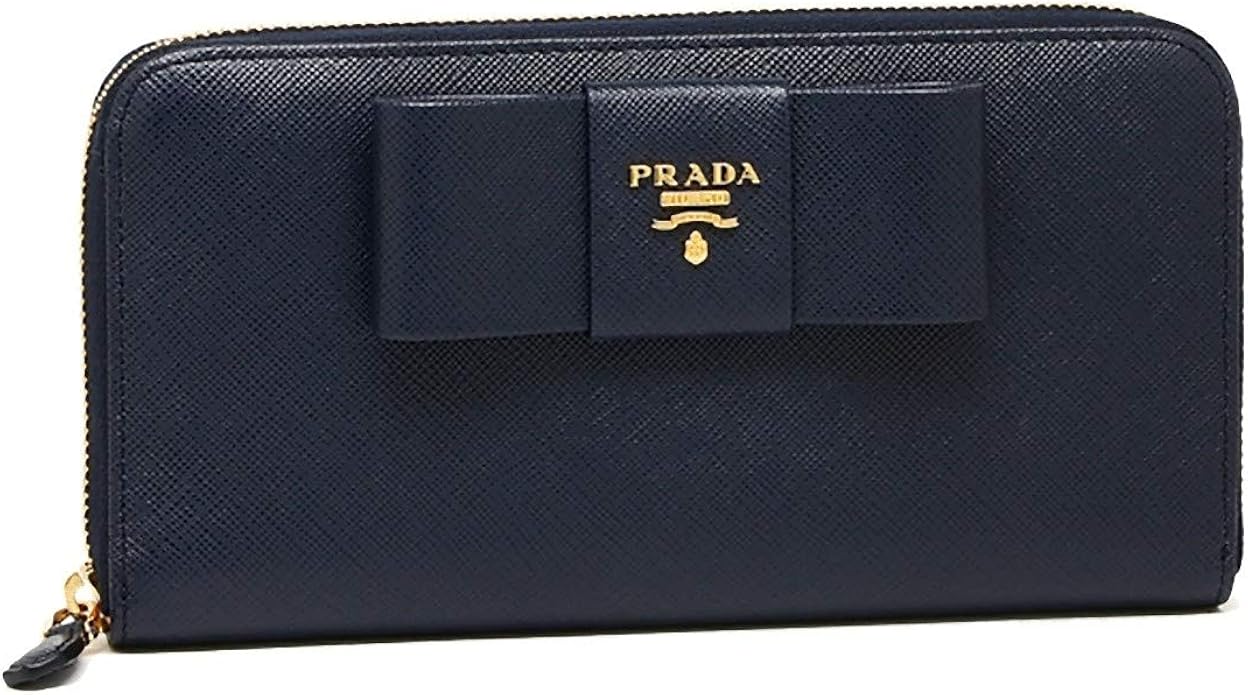 Amazon プラダ 長財布 レディース Prada 1ml506 Ztm F0216 ネイビー 並行輸入品 財布