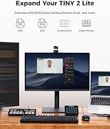 OBSBOT Tiny 2 Lite 4K Webcam AI Tracking PTZ 60FPS 1/2'' Sensor HDR view 9