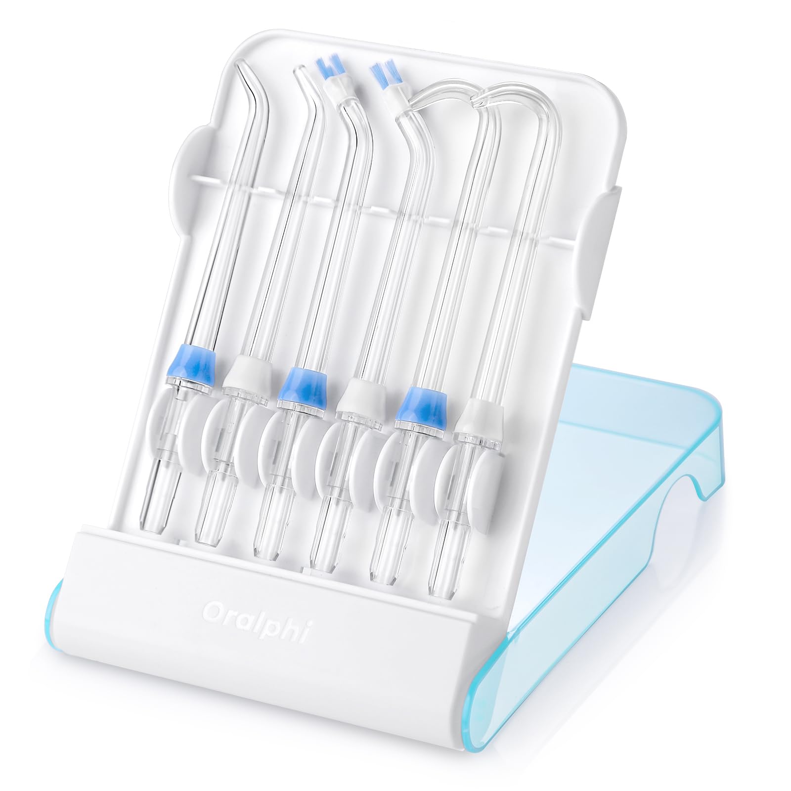Photo 1 of Replacement Tips for Waterpik, Water Flosser Replacement Heads Parts for Waterpik Oral Irrigator(2 Classic Jet Tips + 2 Plaque Chaser Tips + 2 Implant Denture Tips + Storage Case Combo)