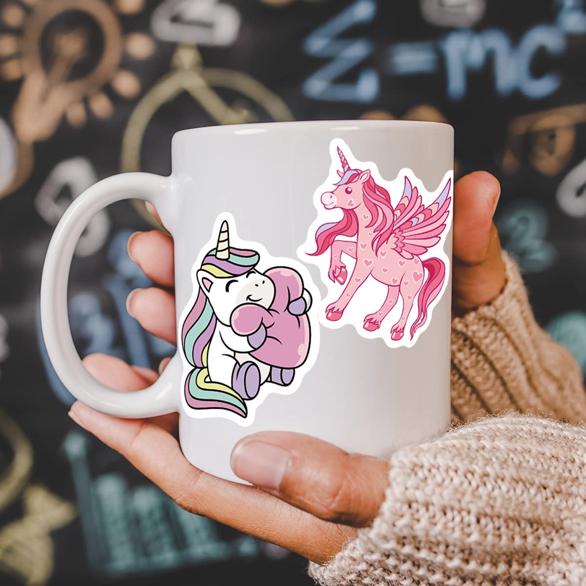 Mua Unicorn Stickers, 100 Pcs Waterproof Vinyl Stickers for Water ...