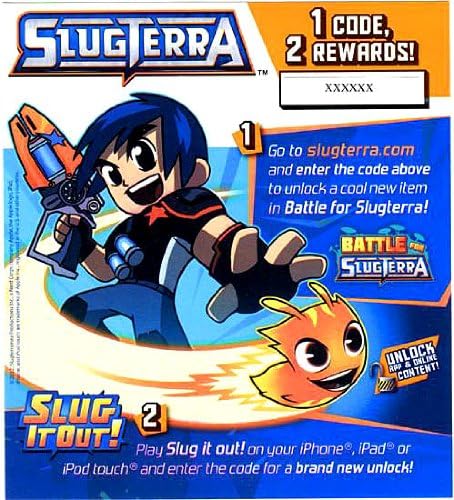 Slugterra Game Code [2 Online Rewards] [Comes From Blaster Set!]