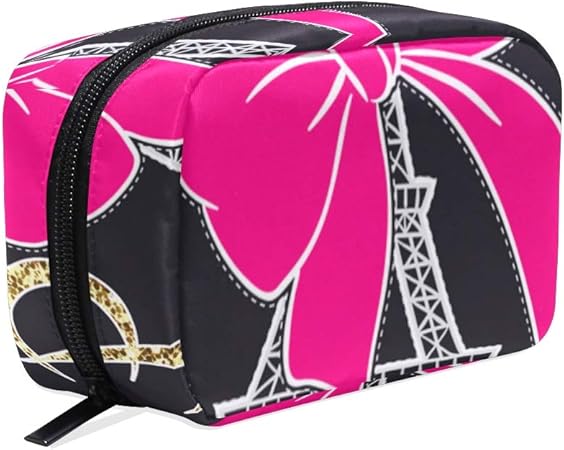 Amazon Patinisa化粧ポーチ スローガンパリデザインイラスト 多機能 大容量 収納バッグ インナーバッグ 化粧品収納ポーチ メイクバッグ 旅行用 持ち運び便利 軽い Patinisa 化粧ポーチ 通販