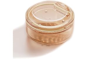 Maoerdental 2 in 1 Retainer Case,Leak Proof Denture Bath Cup,Portable Travel Mouth Guard Case, Soaking Aligner and Denture Holder Cleaner Cup (Orange)