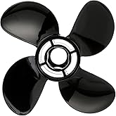 Mercury Spitfire 4-Blade Aluminum Propeller, 10.1&rdquo; Diameter x 14&rdquo; Pitch, Right Hand Rotation
