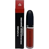 M·A·C Cosmetics Powder Kiss Liquid Lipcolour- 974 Rhythm 'N' Roses (0.17 fl oz / 5 mL)