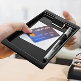 BarBits Plastic Tip Tray with Clip Pack of 12 Black Bill Presenter for view 2
