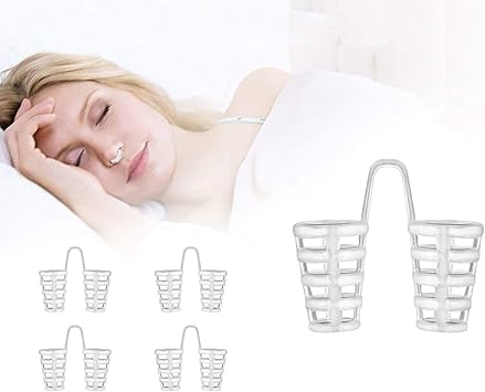 Amazon Co Jp いびき防止装置いびきストッパーシリコーンいびきをかくためのいびき防止鼻クリップリリーフ 男性と女性 のための鼻拡張器睡眠補助ソリューション 4サイズのいびき防止装置の5セット スポーツ アウトドア