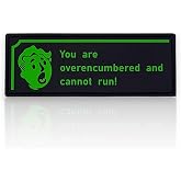 Overburdened Morale Patch | Funny Tactical Backpack Patches | Military Patches for Chest Pack, Vest, Dog Harness | Hook and Loop Patch, Molle Accessories