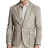 Suit for Men Suede Winter Jacket Slim Fit Single Breasted New in Suits & Blazers Mens Sport Coats Jacket