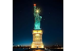 BRICKSHINING LED Lighting Compatible with Lego Architecture Statue of Liberty 21042，Light Kit Compatible with Lego 21042, NOT Included The Model Set - JUST Lights