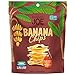 Banana Chips - Dried Bananas Gluten Free Chips (Hickory BBQ) Dehydrated Fruits Healthy Chips Snacks For Adults & Kids - Vegan Paleo non gmo Dried Fruits Snacks (Made From 100% Real Banana) 6 Packs