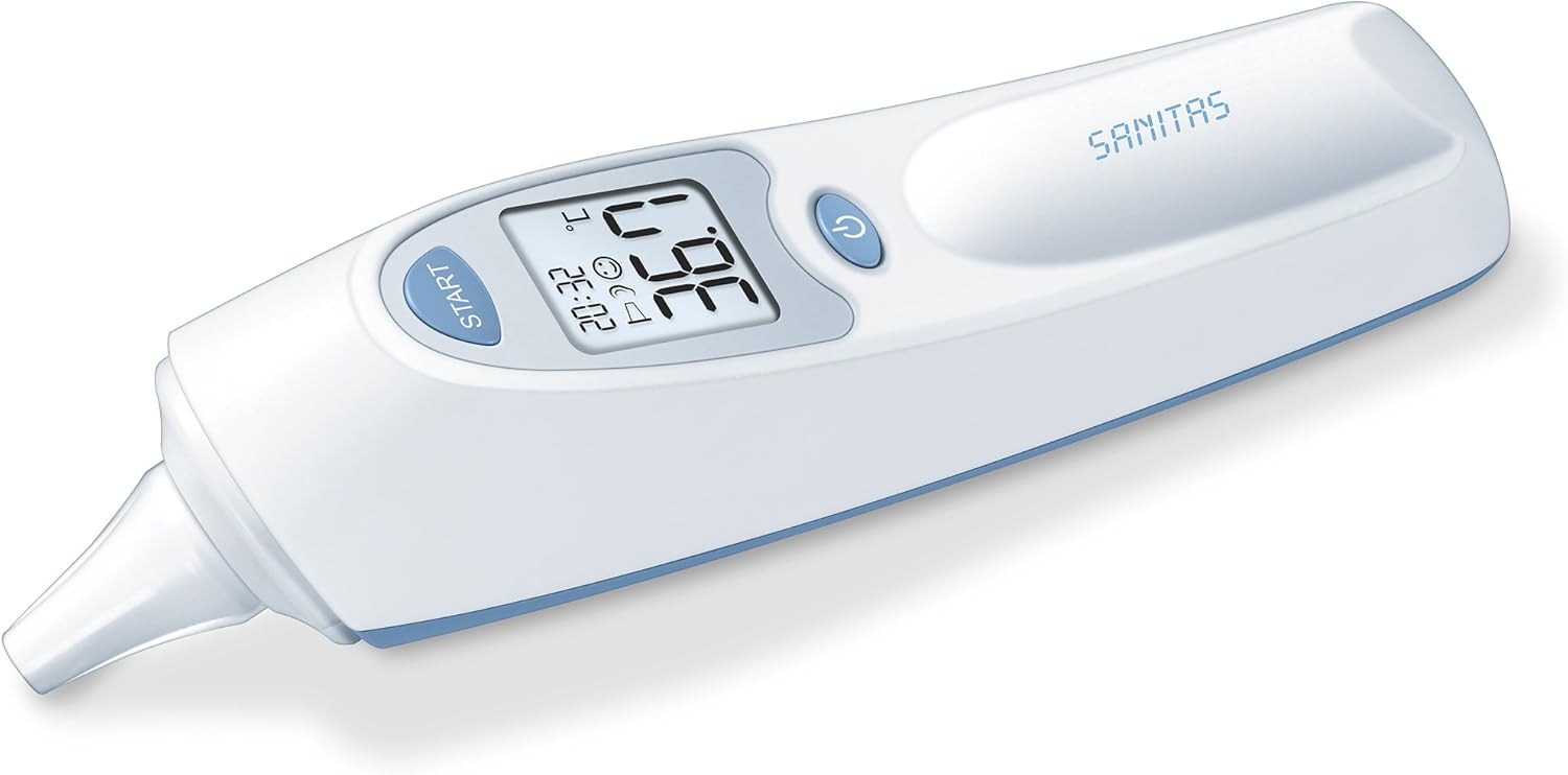 Sanitas SFT 53 ear thermometer (with replaceable protective cap) BigaMart