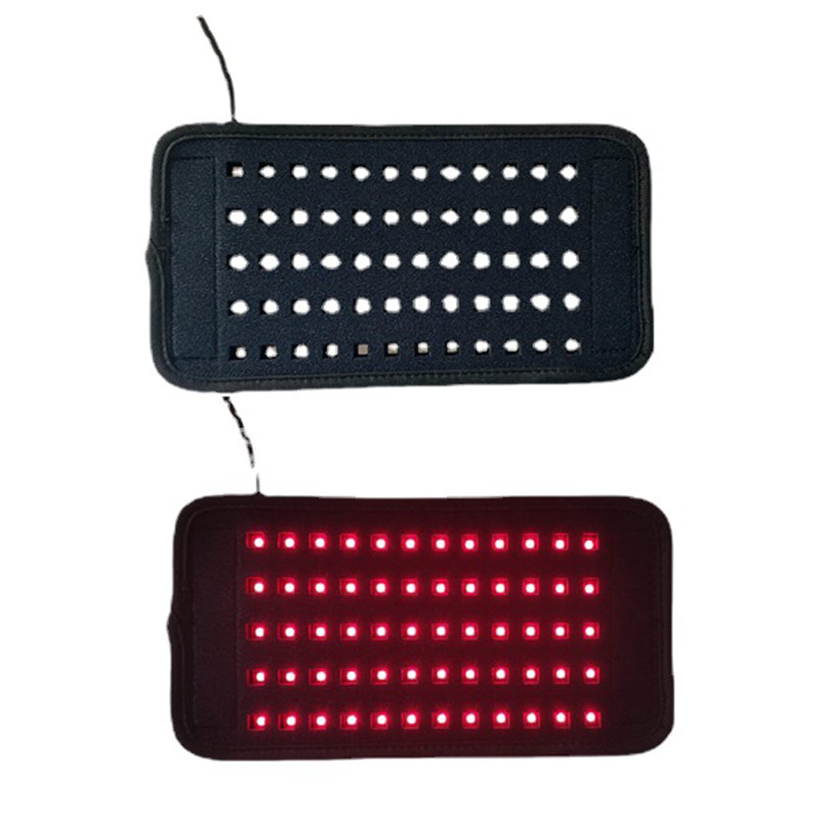 Yuehuamech Red & Near Infrared Light Therapy Belt Large Pads Wearable Wrap Portable Light Therapy Pad for Women Men Body Shoulder Back Waist Legs Neck Shoulder Pain Relief