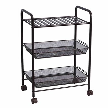 Kitchen Storage Rack 4 Tier Slide Out Kitchen Trolley Rack Storage