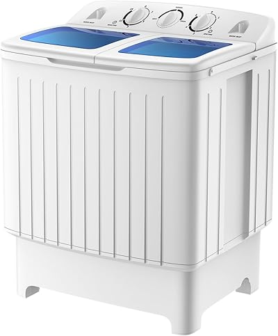 TANGZON Twin Tub Washing Machine 8KG 5KG/3KG 450W/150W Blue