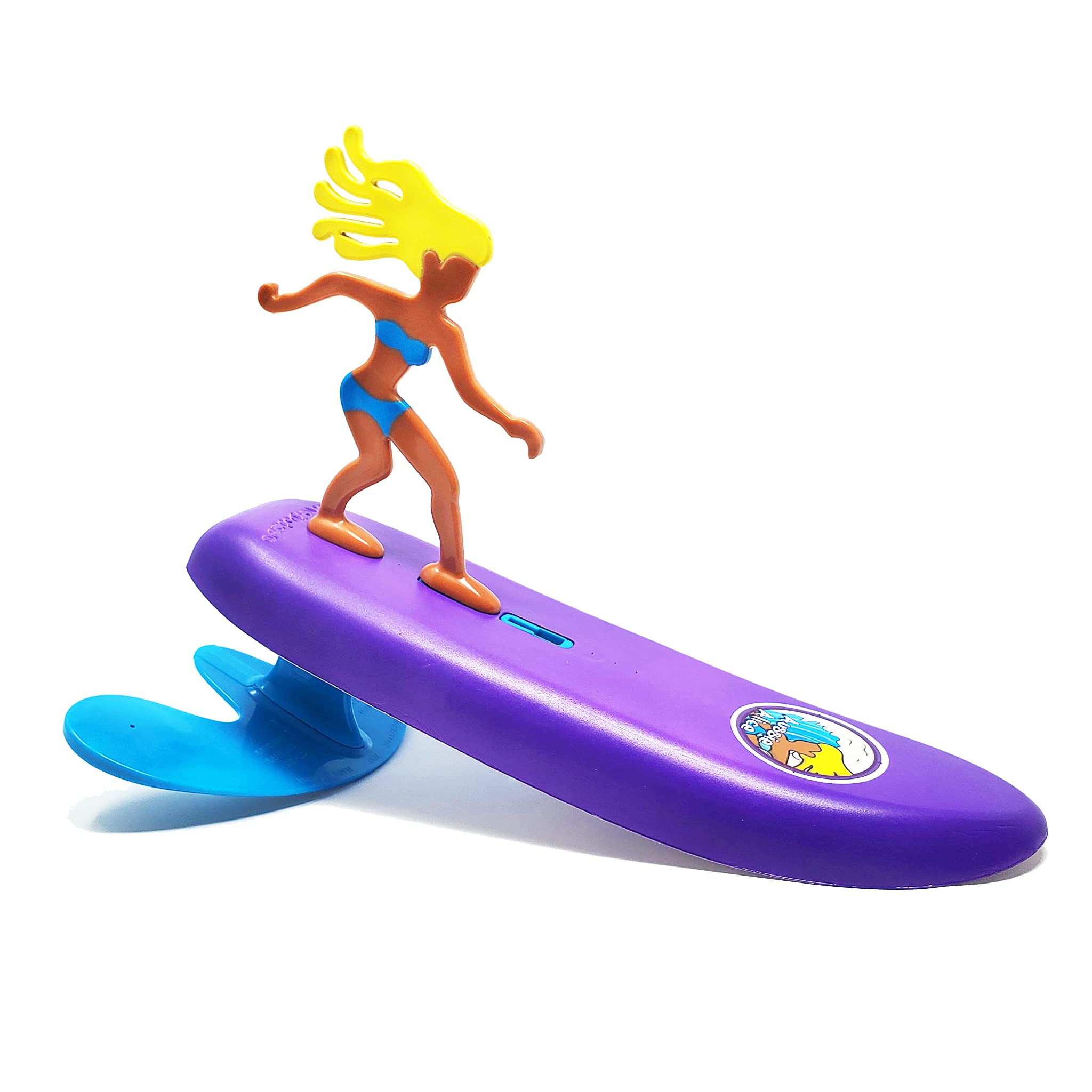 Surfer Dudes Classics Wave Powered Mini-Surfer and Surfboard Beach Toy - Costa Rica Rick