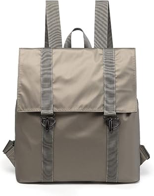 Amazon Surchar スクエア リュックサック リュック メンズ レディース バックパック 四角 大容量 防水 ディパック シンプル おしゃれ Pc収納 通学 通勤 旅行 グレー Surchar レディース