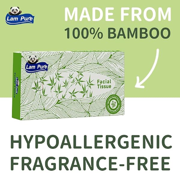 LAM PURE TISSUES 80 TISSUES PER BOX,3-PLY TISSUE PAPER FACIAL TISSUE 12 BOXES OF BULK FACIAL TISSUES APPLICABLE TO DINING ROOM BEDROOM