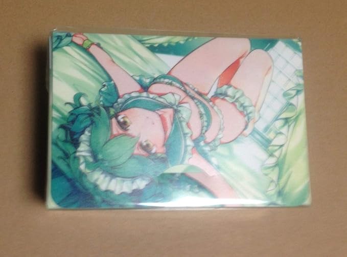 Amazon 遊戯王 デュアルデッキケース ミッドナイトブルー メイドランジェリー リン にじゅ 柚子 セレナ 瑠璃 303 おもちゃ ホビー